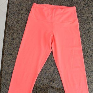 Pink yoga pants
